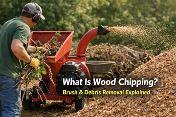 What Is Wood Chipping? Brush &amp; Debris Removal Explained