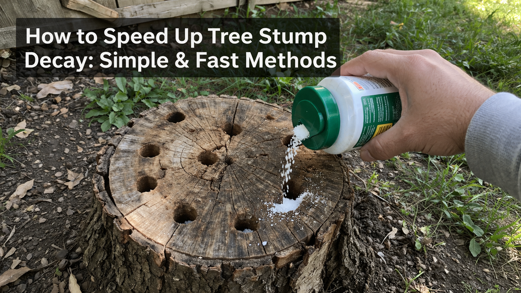 How to Speed Up Tree Stump Decay Fast & Easy