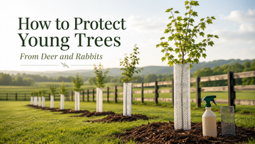 How to Protect Young Trees from Deer and Rabbits