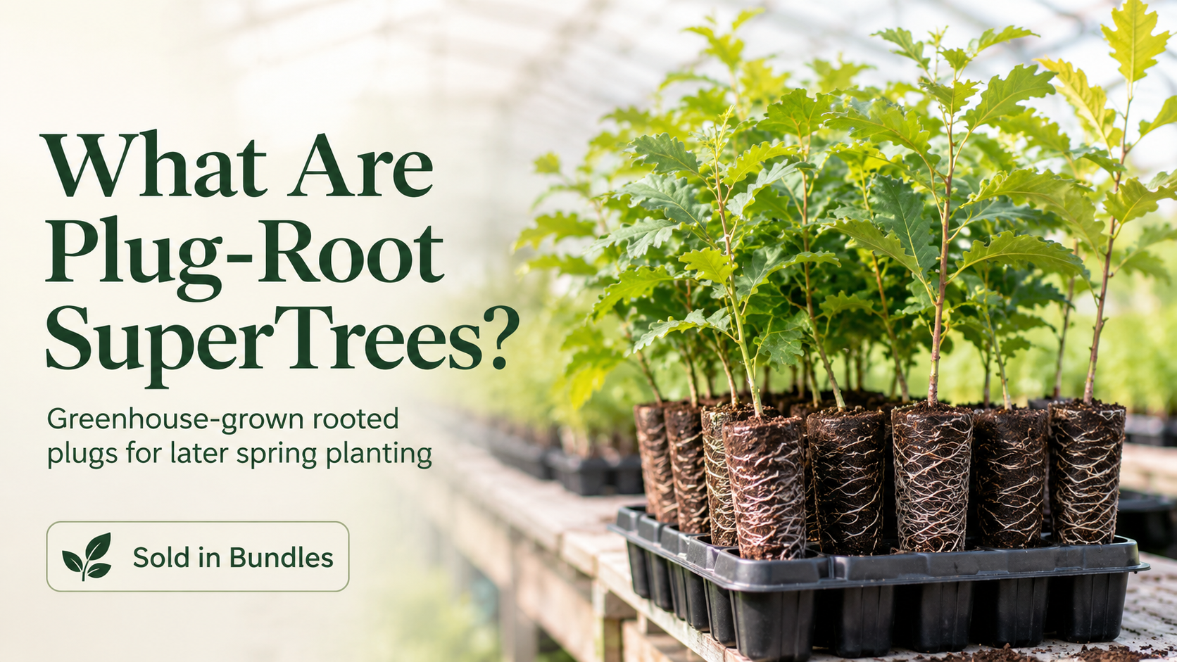 Tree Plug Out What Are Plug-Root SuperTrees?